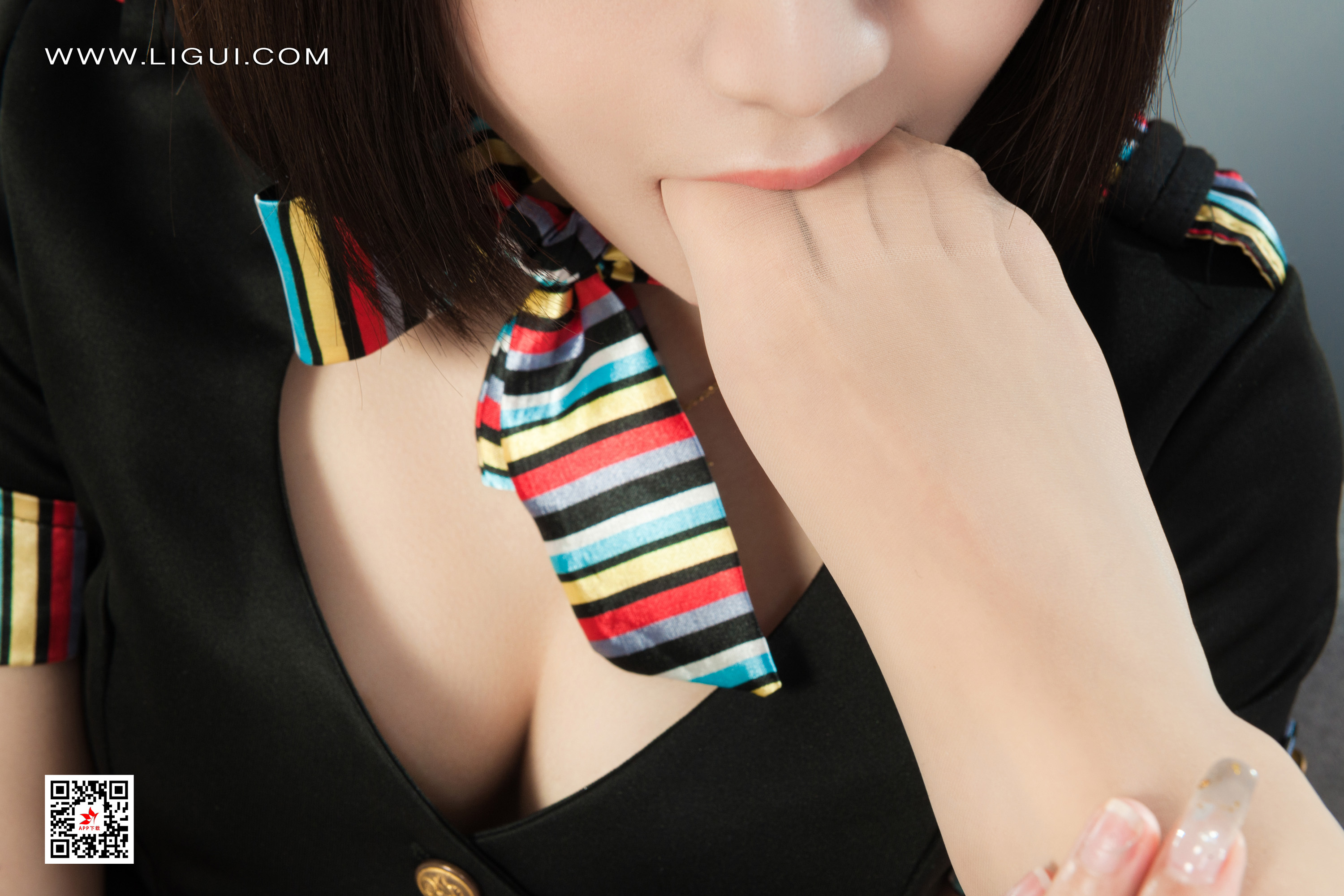 Ligui丽柜 2022.04.14 网络丽人 Model 汐汐&小七